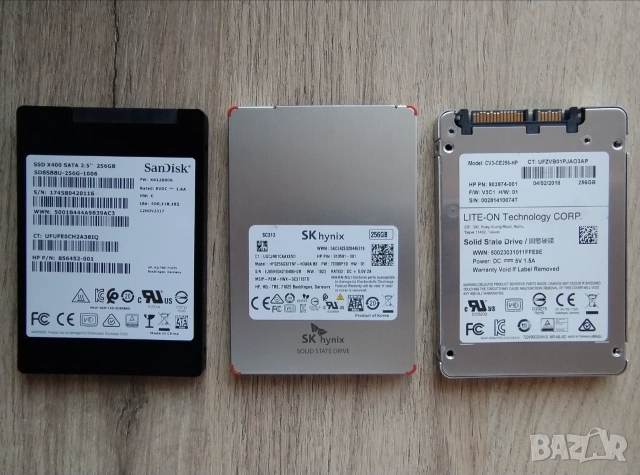SSD sata и hdd mini