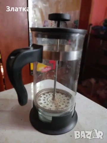 Френска преса за чай или кафе Френска преса за кафе Машина за кафе