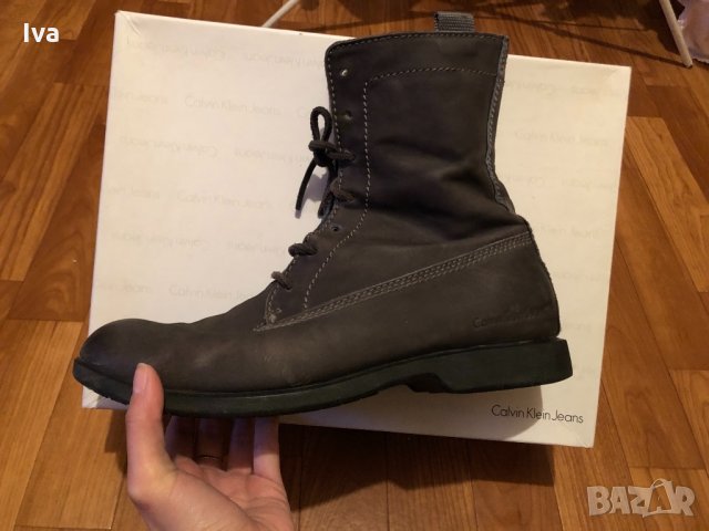 Маркови боти Calvin Klein два модела, снимка 5 - Мъжки боти - 30569521