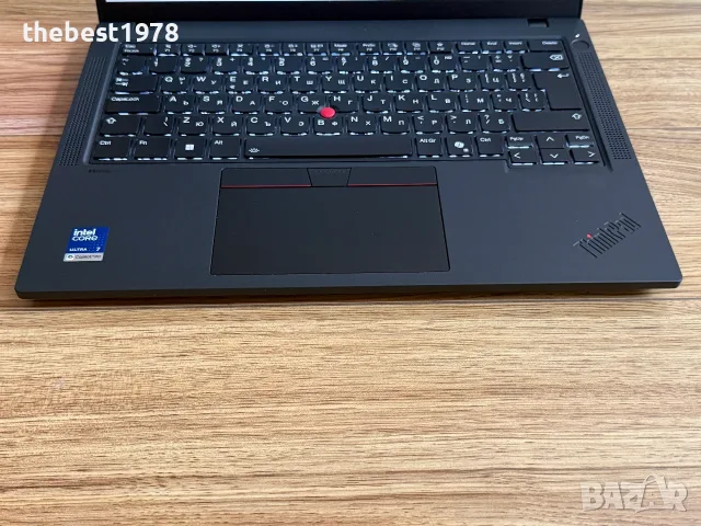 Lenovo T14 Gen 6`Ultra 7 258v Copilot+PC/32GB LPDDR5X/1TB SSD Gen5/Гаранция 32 Месеца/Батерия 100%, снимка 3 - Лаптопи за работа - 55792078