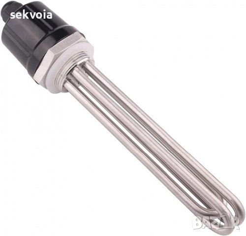 Нагревател за котел, бойлер 9kW или 12kW, резба 1 1/4'', 220V / 380V, реотани