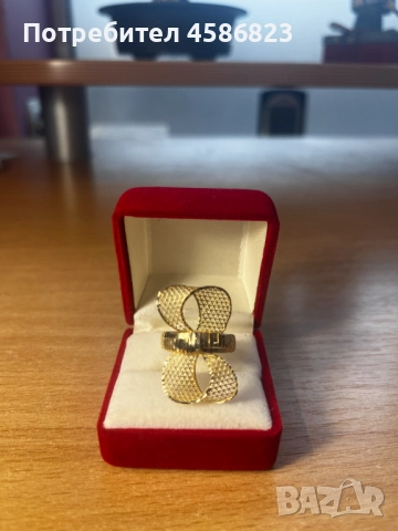 Златен пръстен – 14 карата, 2.3 г