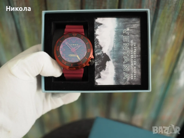 Nubeo VENTANA Dark Magma Automatic – Limited Edition – перфектно състояние, неносен, снимка 7 - Мъжки - 52348638