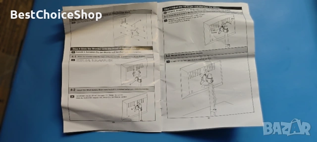 BONTEC стойка за един монитор за екрани 13-34 инча, поддържа до 10 кг, снимка 4 - Други - 54117811