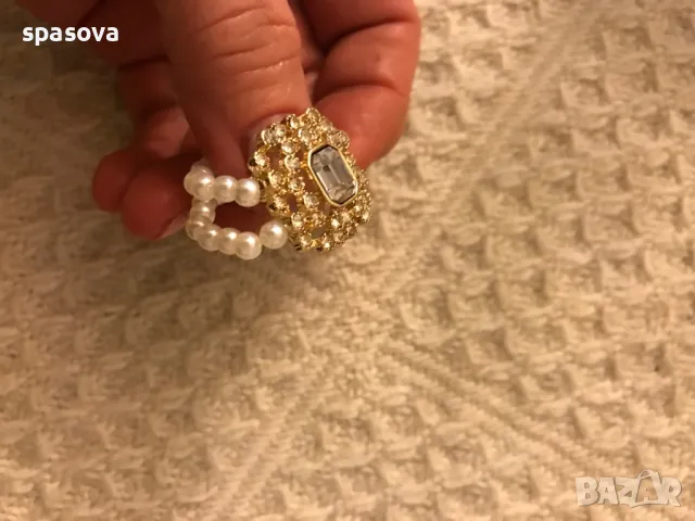 Дамски прьстен размер 6 нов, снимка 5 - Пръстени - 48410532