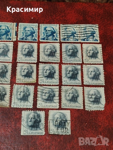 ПОЩЕНСКИ МАРКИ САЩ , снимка 8 - Филателия - 53075891