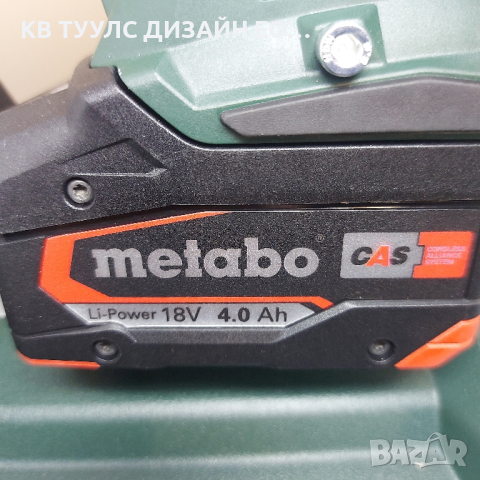 Нов гайковерт Metabo SSW 18 LT 300 BL, снимка 8 - Други инструменти - 44737324