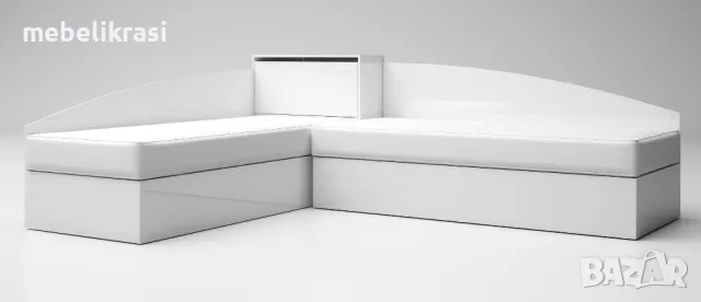 Ъглови легла, С матраци 90/200 см. С повдигащи механизми и ракла. Налични на склад!, снимка 5 - Спални и легла - 49990481