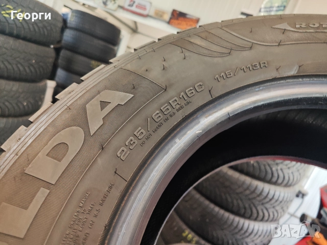 2бр.зимни гуми 235/65/16C Fulda, снимка 4 - Гуми и джанти - 52144079