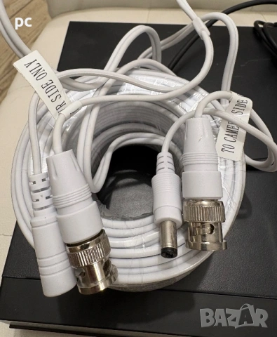 Пълен комплект видеонаблюдение FHD с 4 камери, снимка 7 - Комплекти за видеонаблюдение - 54248712