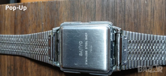 Рядък ретро дигитален часовник SANYO, снимка 2 - Мъжки - 51420837