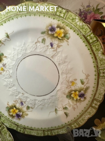 William Lowe Longton England  Circa 1874 - троен сет, мисля уникален и  с невероятна красота, снимка 6 - Антикварни и старинни предмети - 52967335