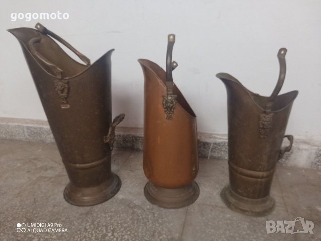 Стара ретро винтидж арт старинен античен кана. Кани от мед, снимка 7 - Други ценни предмети - 37737718