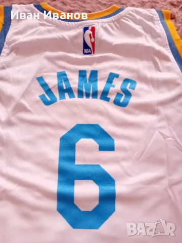 Чисто нов оригинален екип на Los Angelis Lakers - LeBron James, снимка 3 - Баскетбол - 50418619
