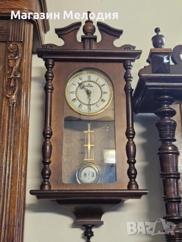 Стенен часовник с ретро дизайн Meister Anker В отлично техническо и визуално състояние., снимка 3 - Стенни часовници - 42096839