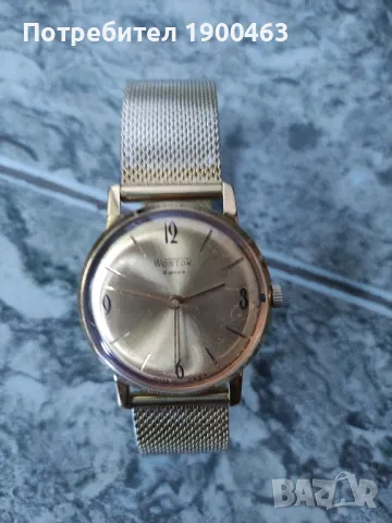 Восток.Позлатен.Механичен.СССР., снимка 4 - Мъжки - 50033351