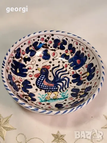 керамична купичка с петел 23/5