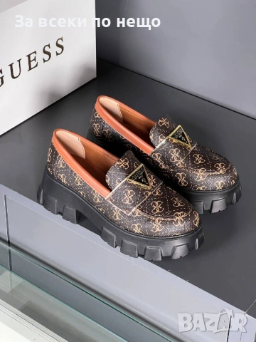 Guess Дамски Кафеви Ежедневни Обувки Гес Код E1168