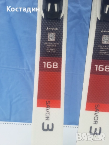 Карвинг ски  Atomic Savor 3   168см , снимка 6 - Зимни спортове - 52552797