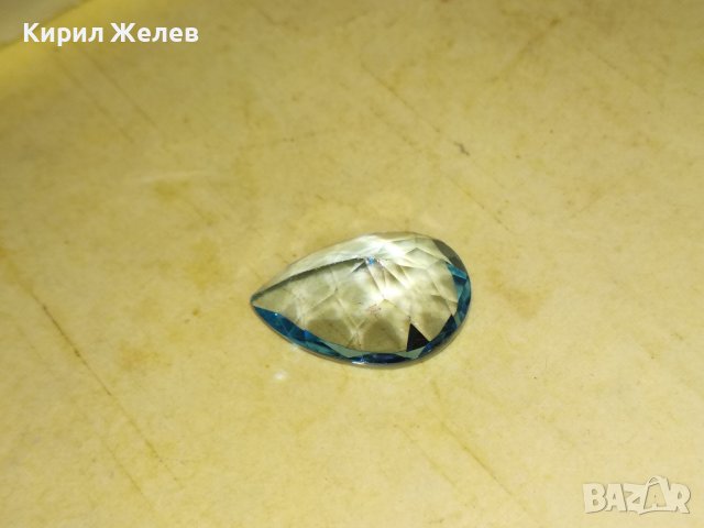 ПРЕКРАСЕН ЮВЕЛИРНО ФАСЕТИРАН ГОЛЯМ НАТУРАЛЕН СИН ЦИРКОНИЙ Скъпоц. КАМЪК За ИНКРУСТИРАНЕ в БИЖУ 40699, снимка 11 - Други - 42760865