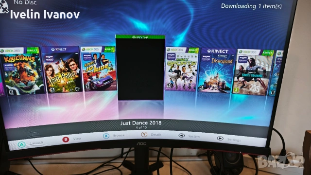 Xbox 360s с Kinect 3 контролера и SSD, снимка 7 - Xbox конзоли - 54357619