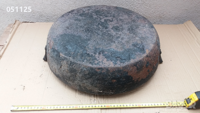 стара голяма тава за лютеница, агнета и др. , снимка 12 - Антикварни и старинни предмети - 44529558