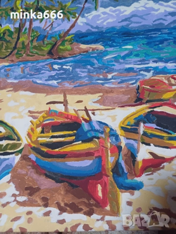 Картина на платно, снимка 2 - Картини - 52899948