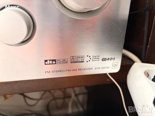 Sony домашно кино 5.1 – комплект: ресийвър STR-DB790, DVD, VHS видео, колони 5.1, снимка 3 - Плейъри, домашно кино, прожектори - 56163504