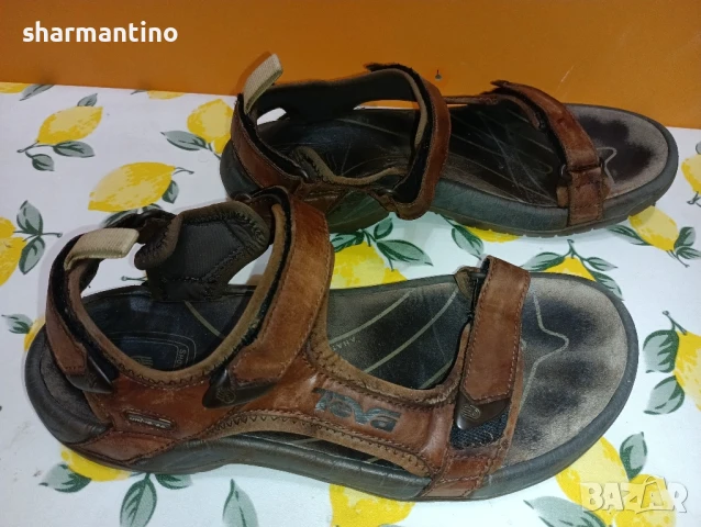 Teva Waterproof N 43 кожени сандали - 55 лв, снимка 2 - Мъжки сандали - 51359557