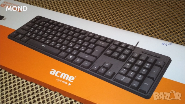 Клавиатура ACME - USB /кирилица, снимка 13 - Клавиатури и мишки - 52868252