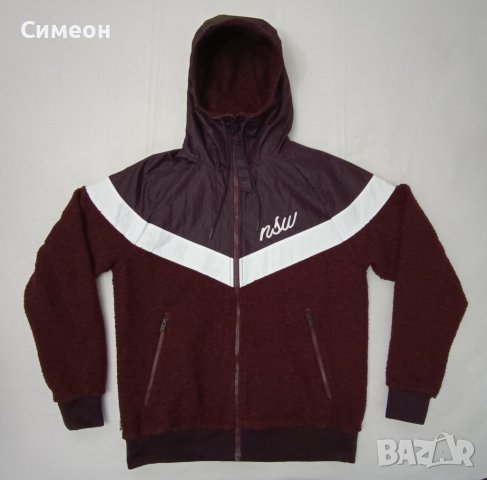 Nike NSW Sherpa Fleece Windrunner Jacket оригинално полар яке M Найк