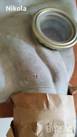 Противогаз маска без филтър №3, снимка 3 - Антикварни и старинни предмети - 42122082