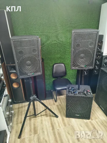 Активна система IBIZA cube-1512 с Bluetooth 15-ка бас каса  и 2бр 12--ки , снимка 2 - Тонколони - 56096493
