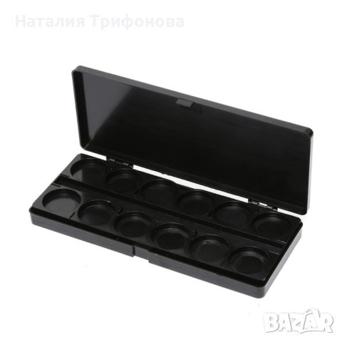 Козметична палитра с капак за смесване на: лакове за нокти, сенки, гримове, снимка 2 - Други - 52888117