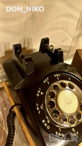 Стационарен телефон Американски Маркиран, снимка 9 - Антикварни и старинни предмети - 39396800