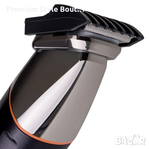 Професионален комплект за подстригване 5 в 1 – машинка, тример, бръсначка и приставки за лице и тяло, снимка 3 - Други стоки за дома - 54158731