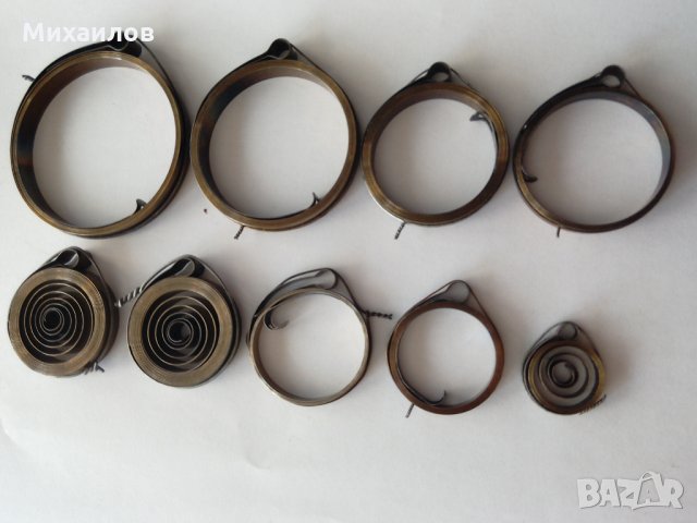 Стъкла за часовници,пружини за джобни ,ръчни -мъжки ,часовници и будилници ., снимка 8 - Антикварни и старинни предмети - 15442607