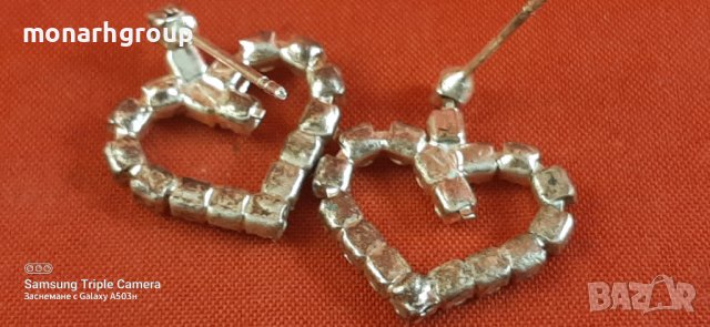 Сребърни обеци , снимка 3 - Обеци - 38193557