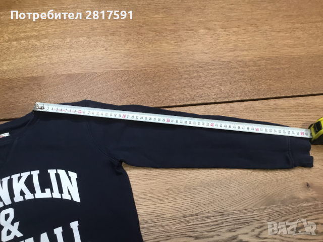 Детски суичър Franklin &Marshall, размер 12-13 годинИ, снимка 3 - Детски анцузи и суичери - 44719853