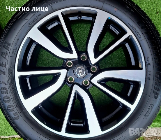 Продавам 4бр 19-ки джанти с летни гуми за Нисан X-Trail,Qashqai , снимка 4 - Гуми и джанти - 54125936