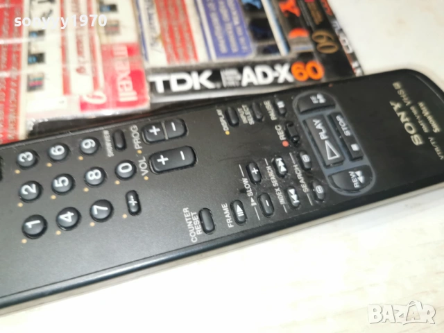 SONY VTR/TV RMT-V166 REMOTE CONTROL 0901261922, снимка 4 - Дистанционни - 53047602