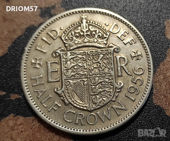 Монети Великобритания-7 бр.› Кралица Елизабет II(1955-1956), снимка 5 - Нумизматика и бонистика - 49589912