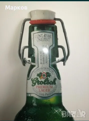 Grolsch beer - Голяма Метална Табела, снимка 2 - Рекламни табели - 47459586