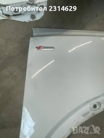 оригинални преден ляв и десен калник за Audi Q3 S-Line, модел 2018–2022 второ поколение, снимка 2 - Части - 50341949