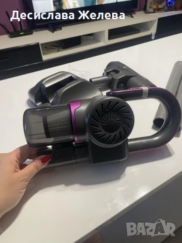 Безжична преносима прахосмукачка с голямо засмукване за отстраняване на ултравиолетови акари 3 в 1 , снимка 7 - Прахосмукачки - 50978040