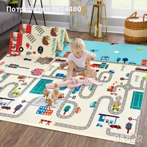 Килимче за игра сгъваемо, снимка 4 - Други - 42721155