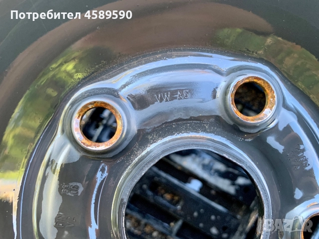 4бр.Оригинални железни джанти 16цола ET50 5x112 за Vw,Audi,Seat,Skoda, снимка 14 - Гуми и джанти - 51809977