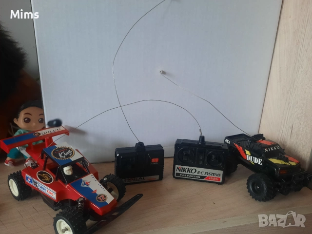 Ретро радиоуправляеми Nikko коли – комплект, работещи, колекционерски, снимка 5 - Коли, камиони, мотори, писти - 53229212