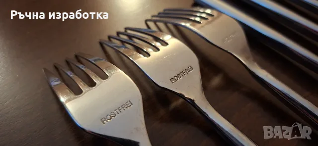 вилици прибори за хранене rostfrei, снимка 2 - Прибори за хранене, готвене и сервиране - 56535930