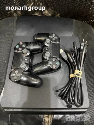 Конзола Playstation 4 Slim / CUH-2216A/500GB/+два джойстика/+ всички нужни кабели, снимка 5 - PlayStation конзоли - 55826458